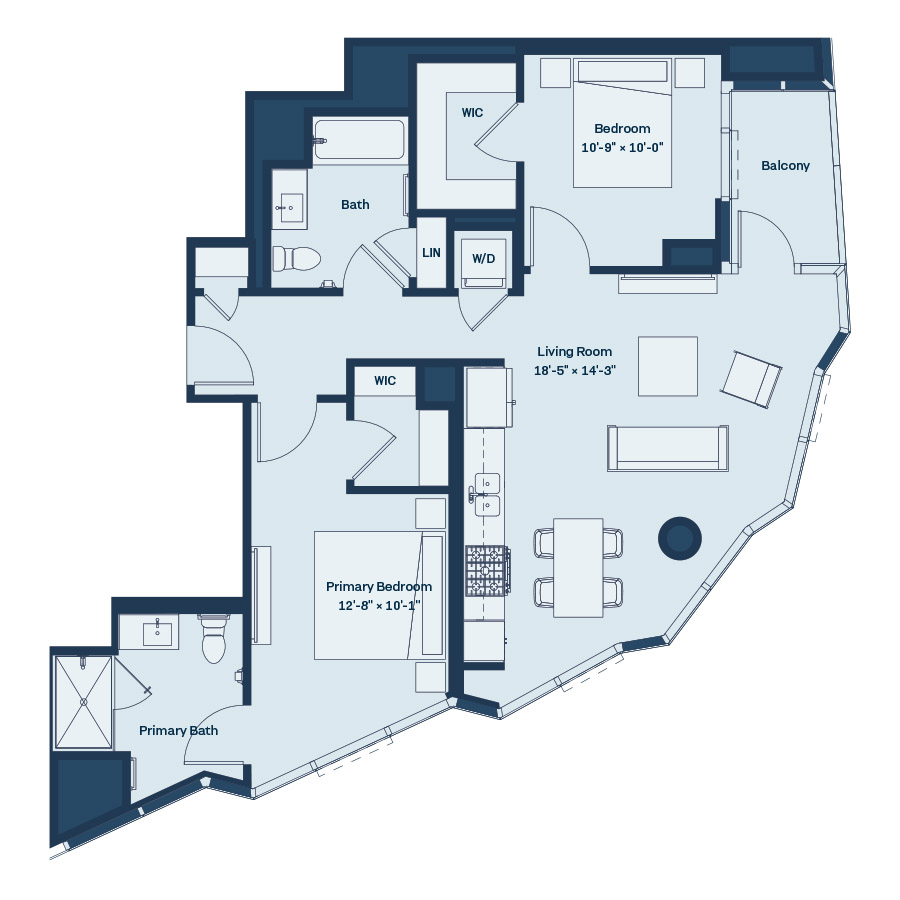 Unit 3306 floor plan