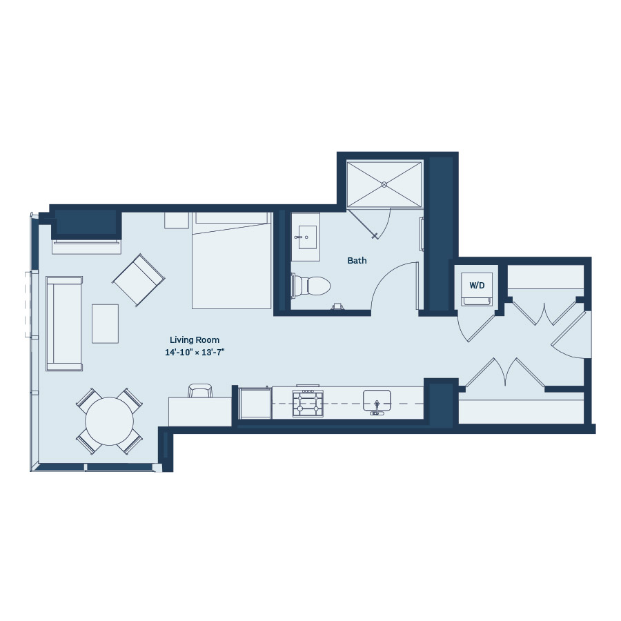 Unit 3102 floor plan