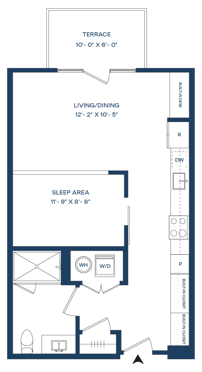 Studio-S2-T Smyth floor plan