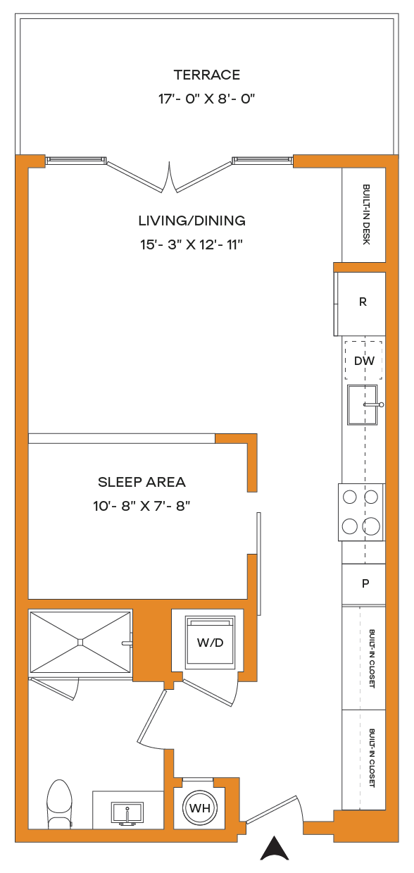 Studio-S2-T Mason floor plan
