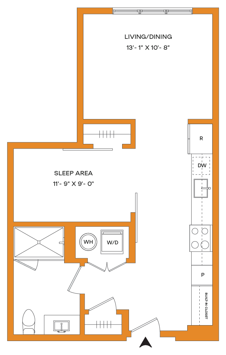 Studio-S4 Mason floor plan