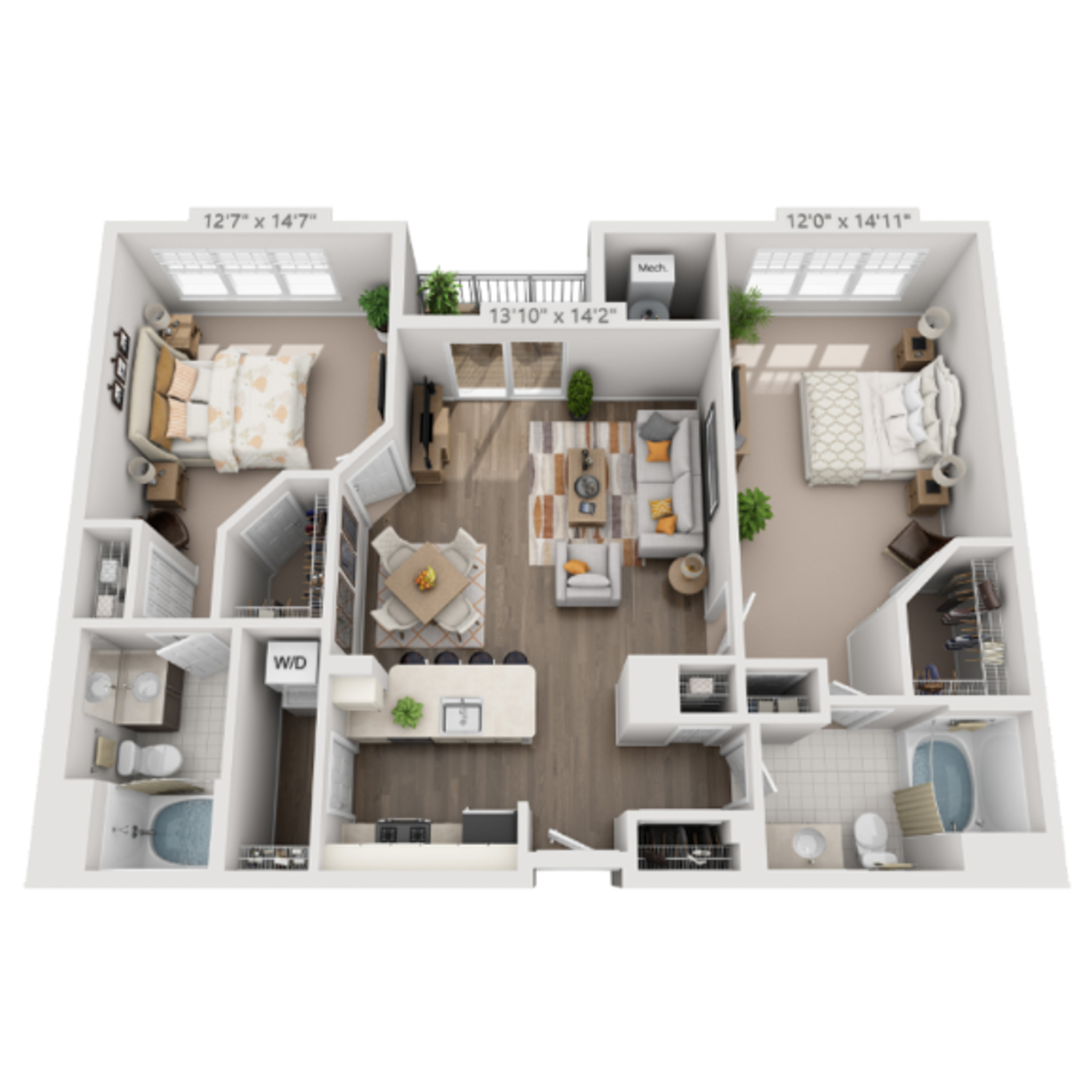 B4 floor plan