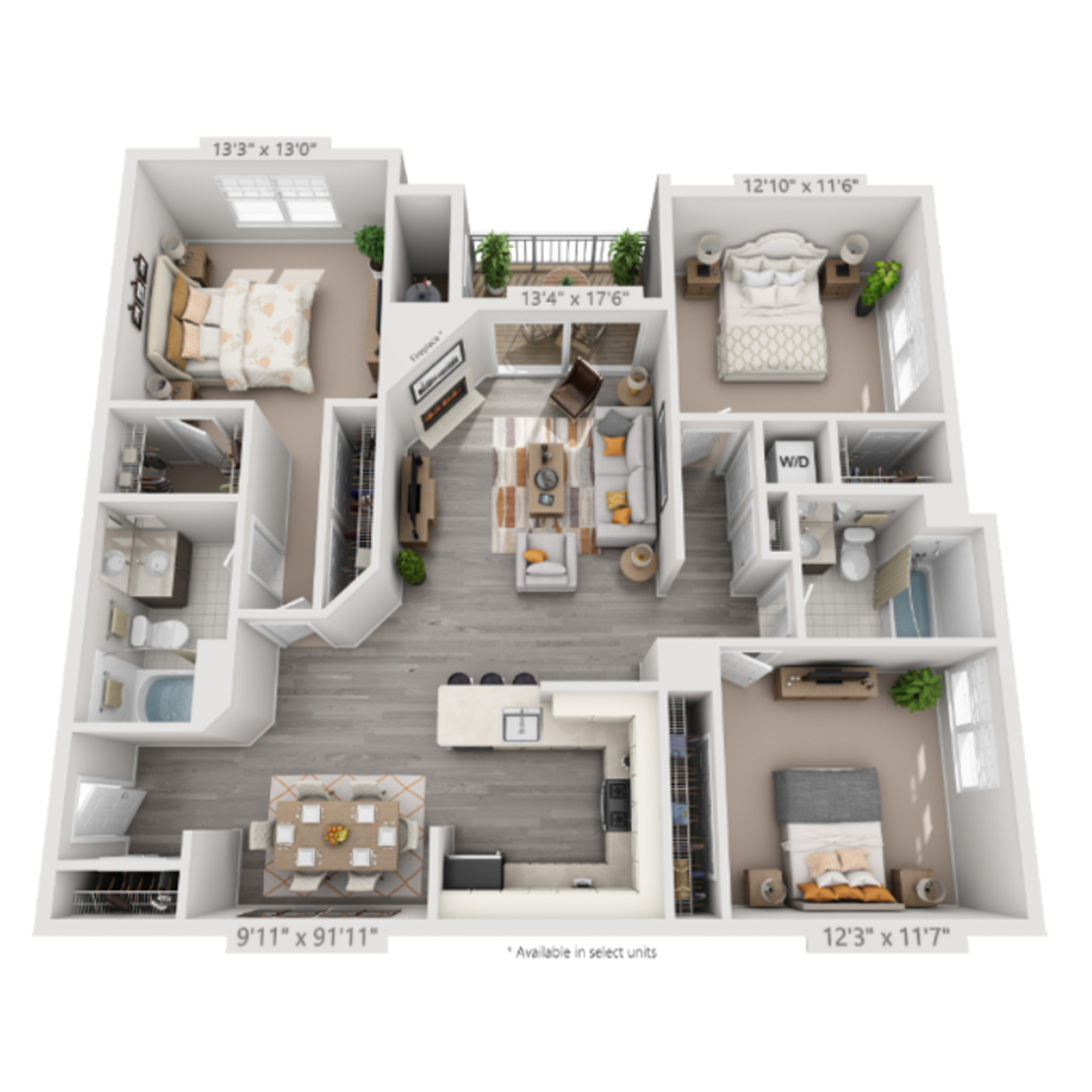C1 floor plan