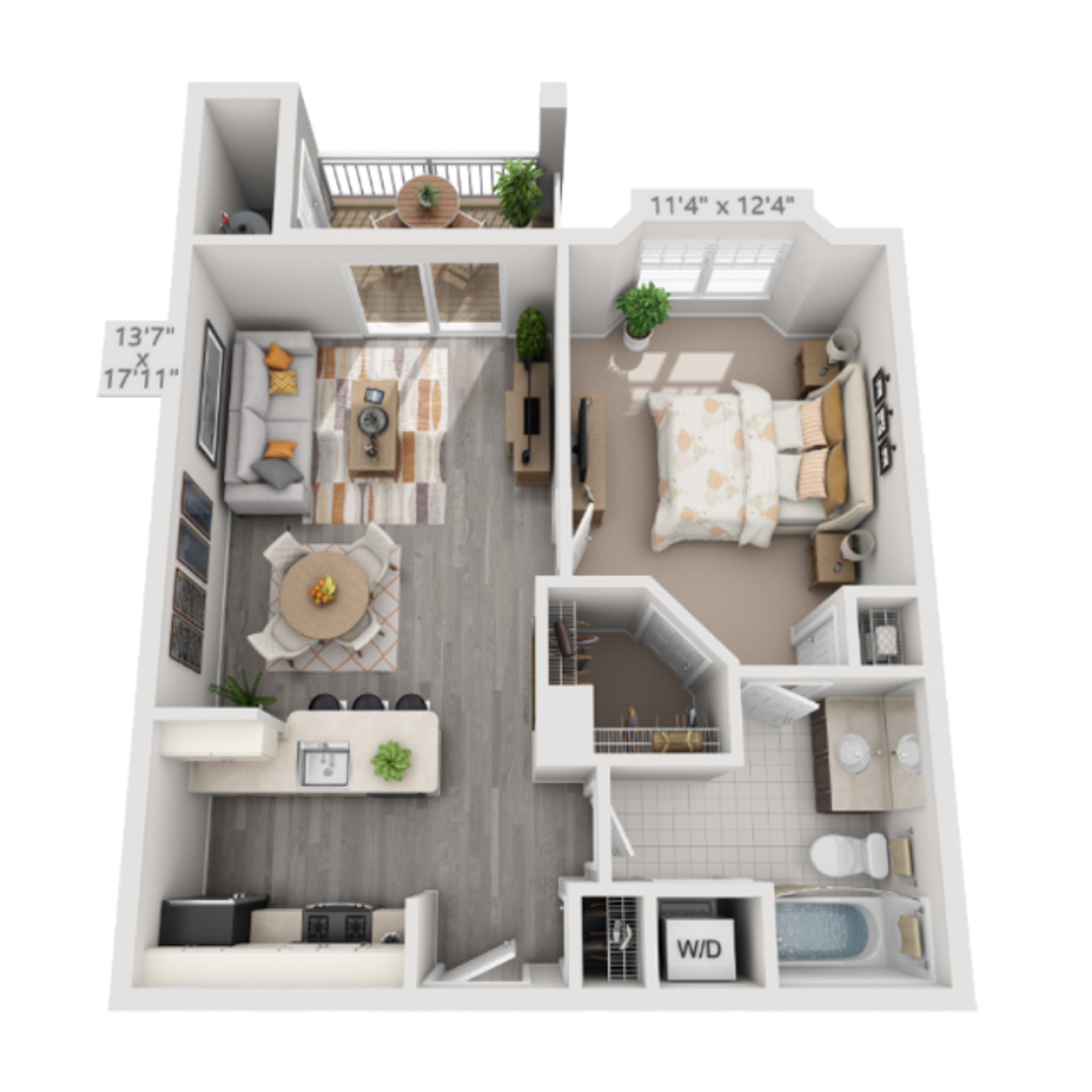 A1 floor plan