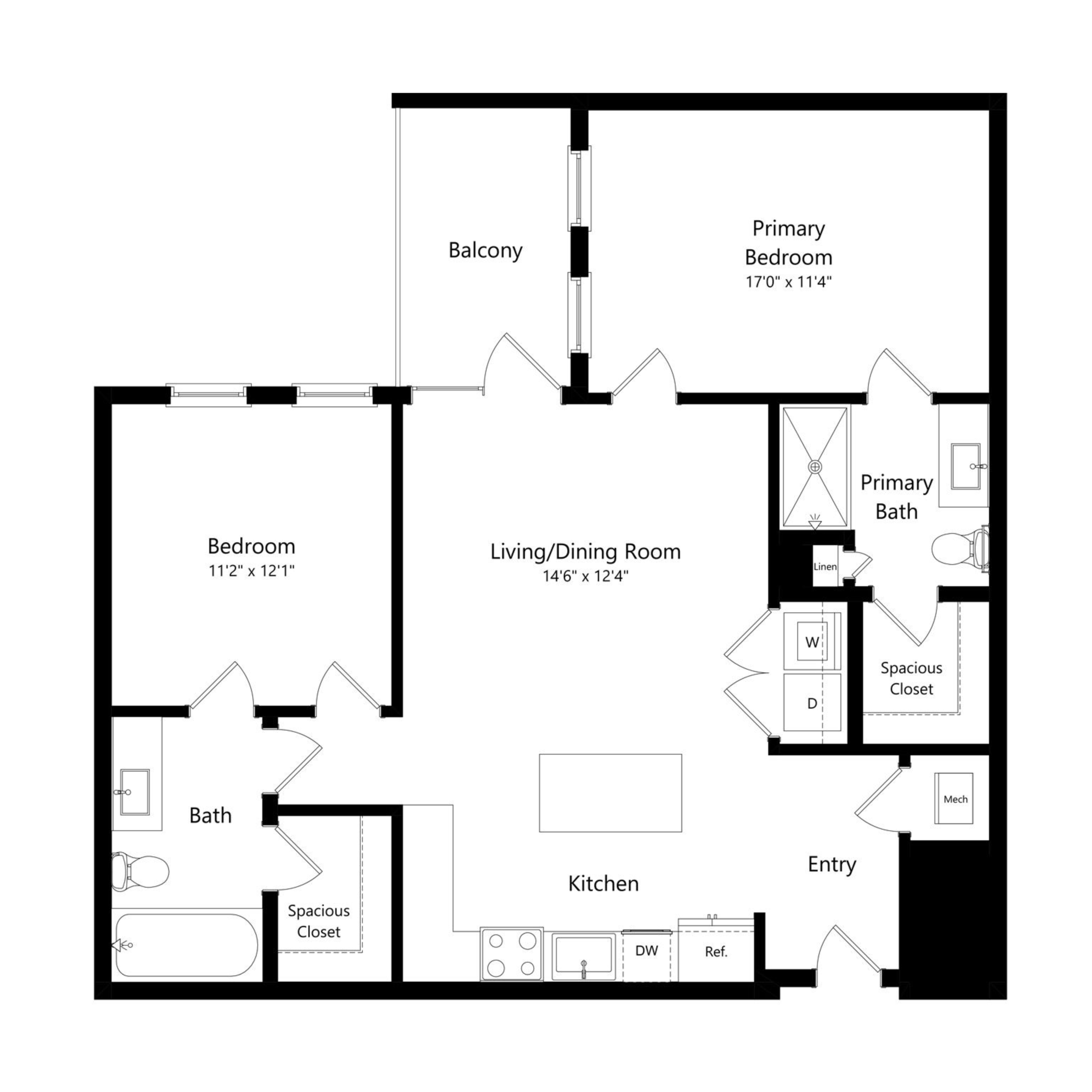 B4 floor plan