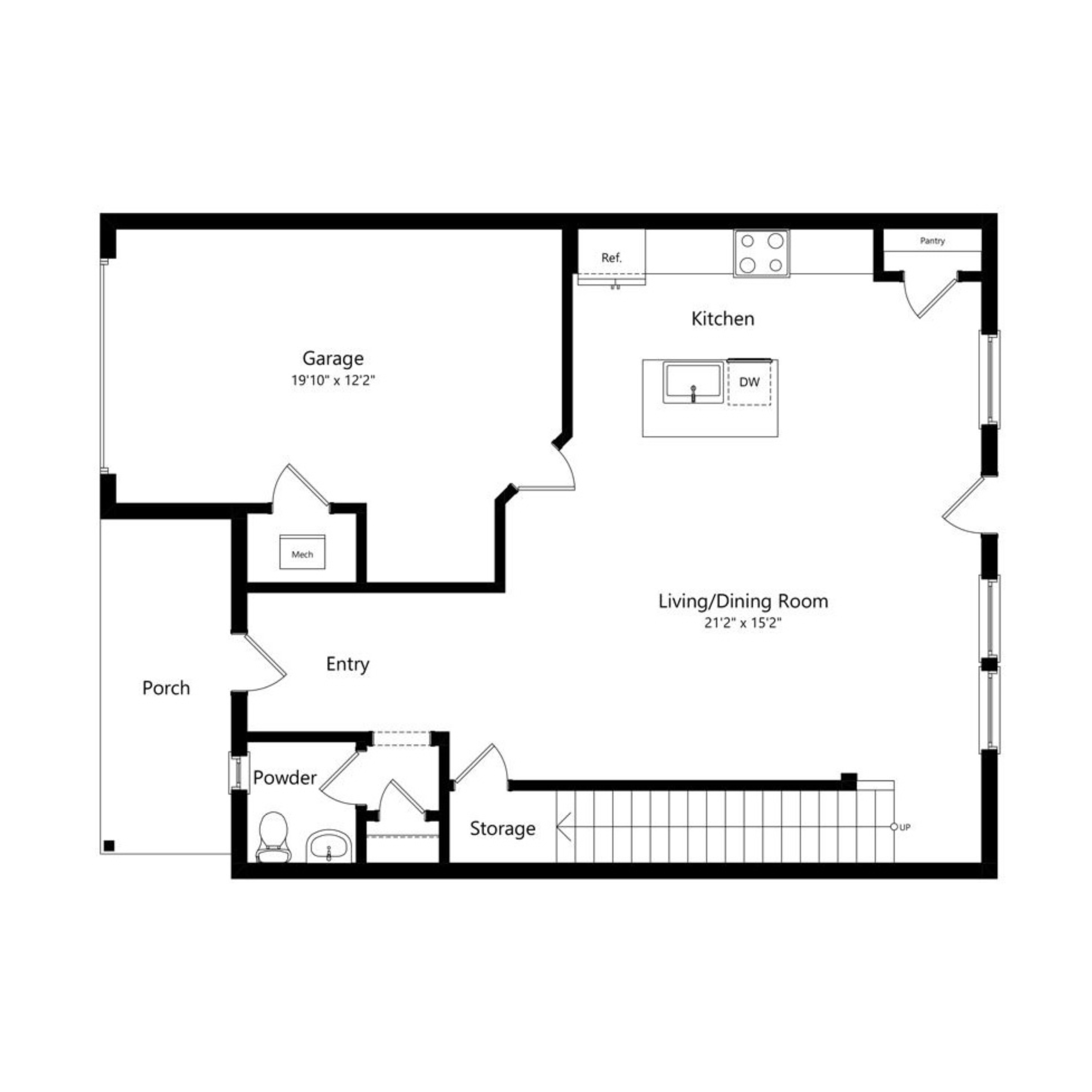 SF-A floor plan