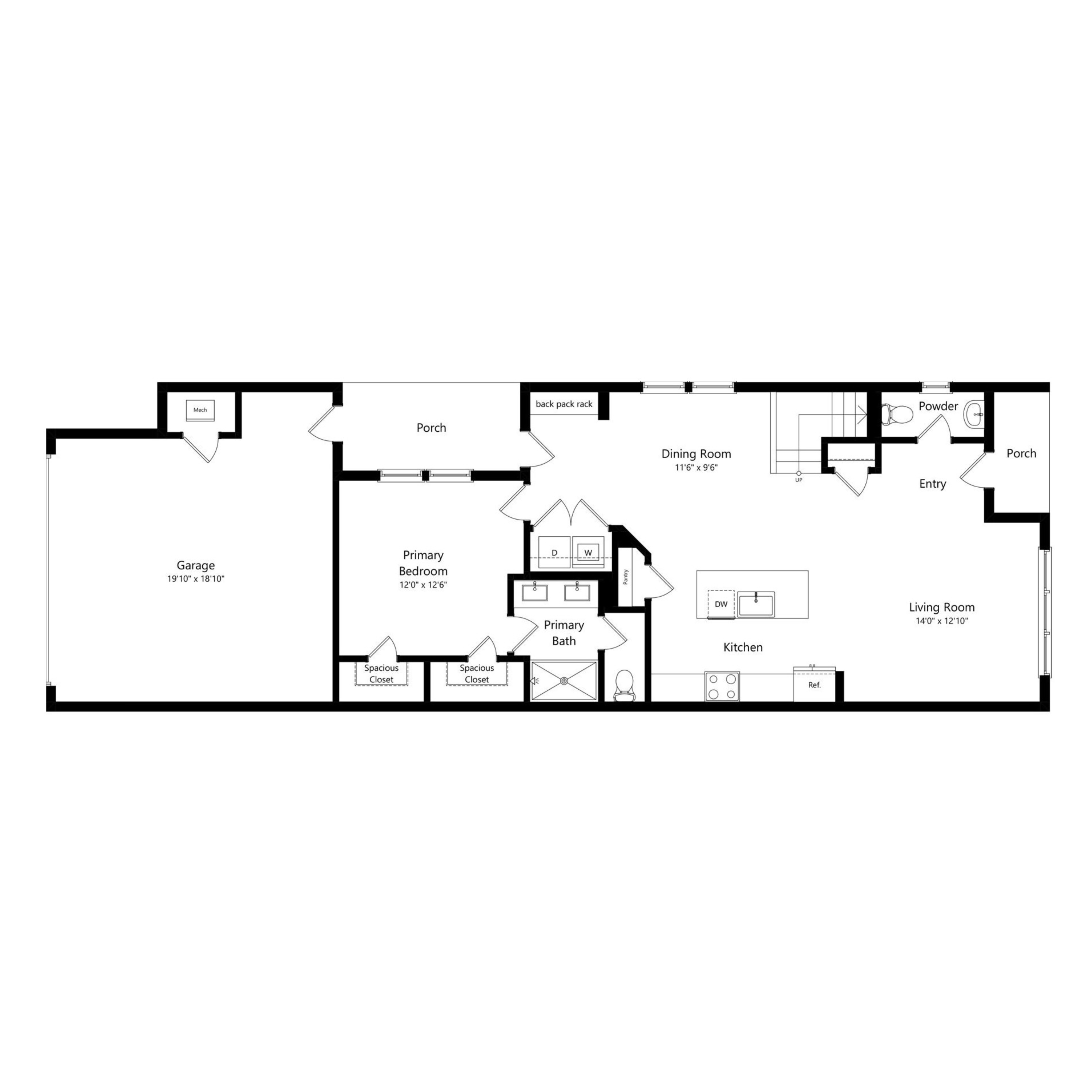 SF-C floor plan