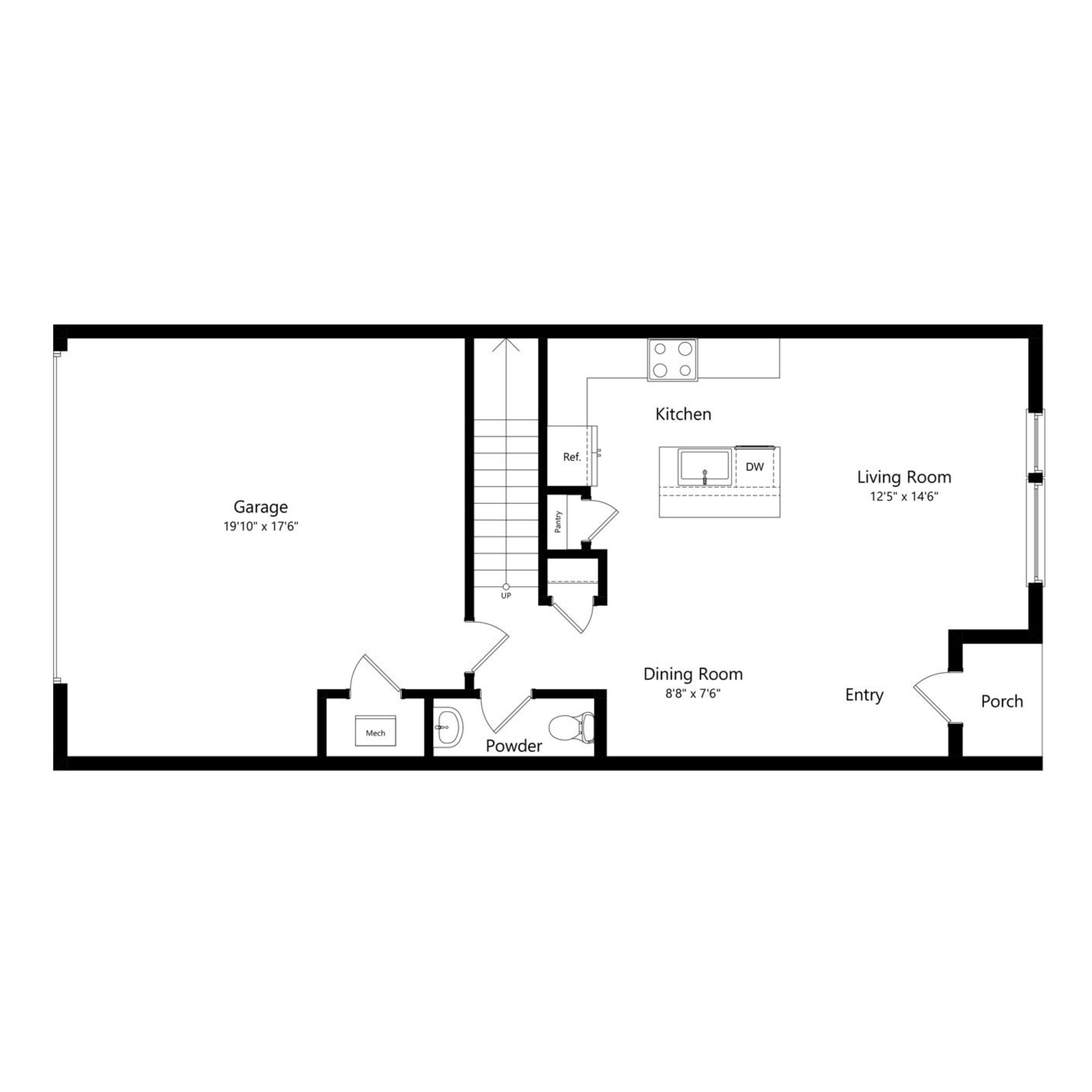 TH-E floor plan