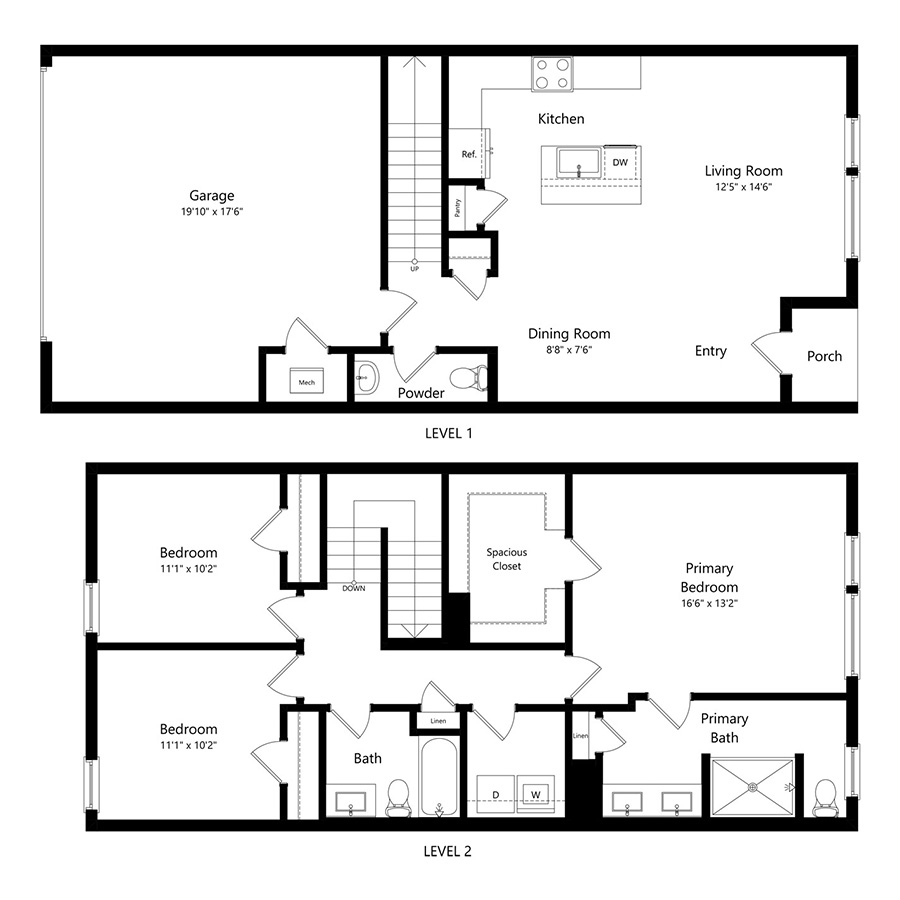 TH-E floor plan