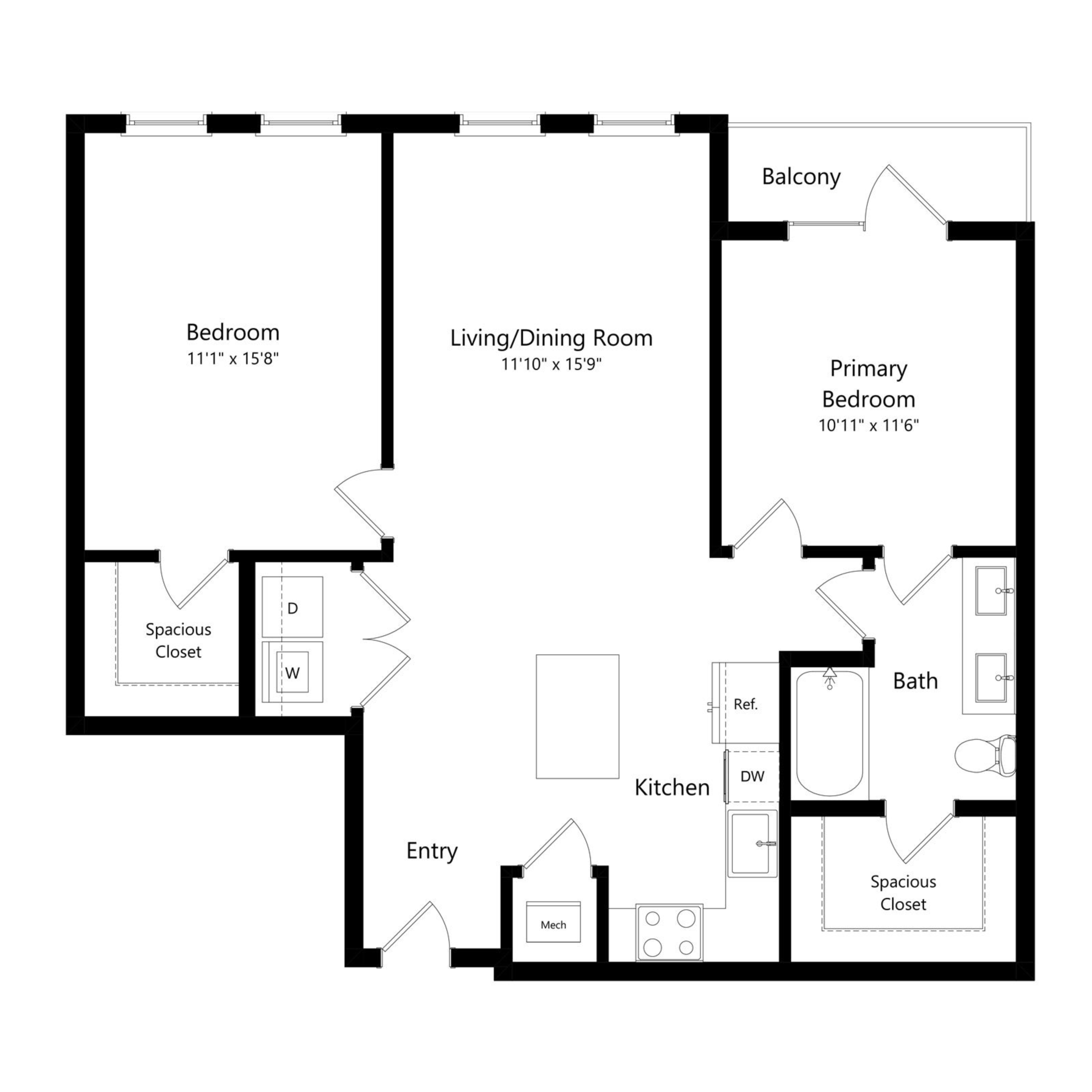 B6 floor plan