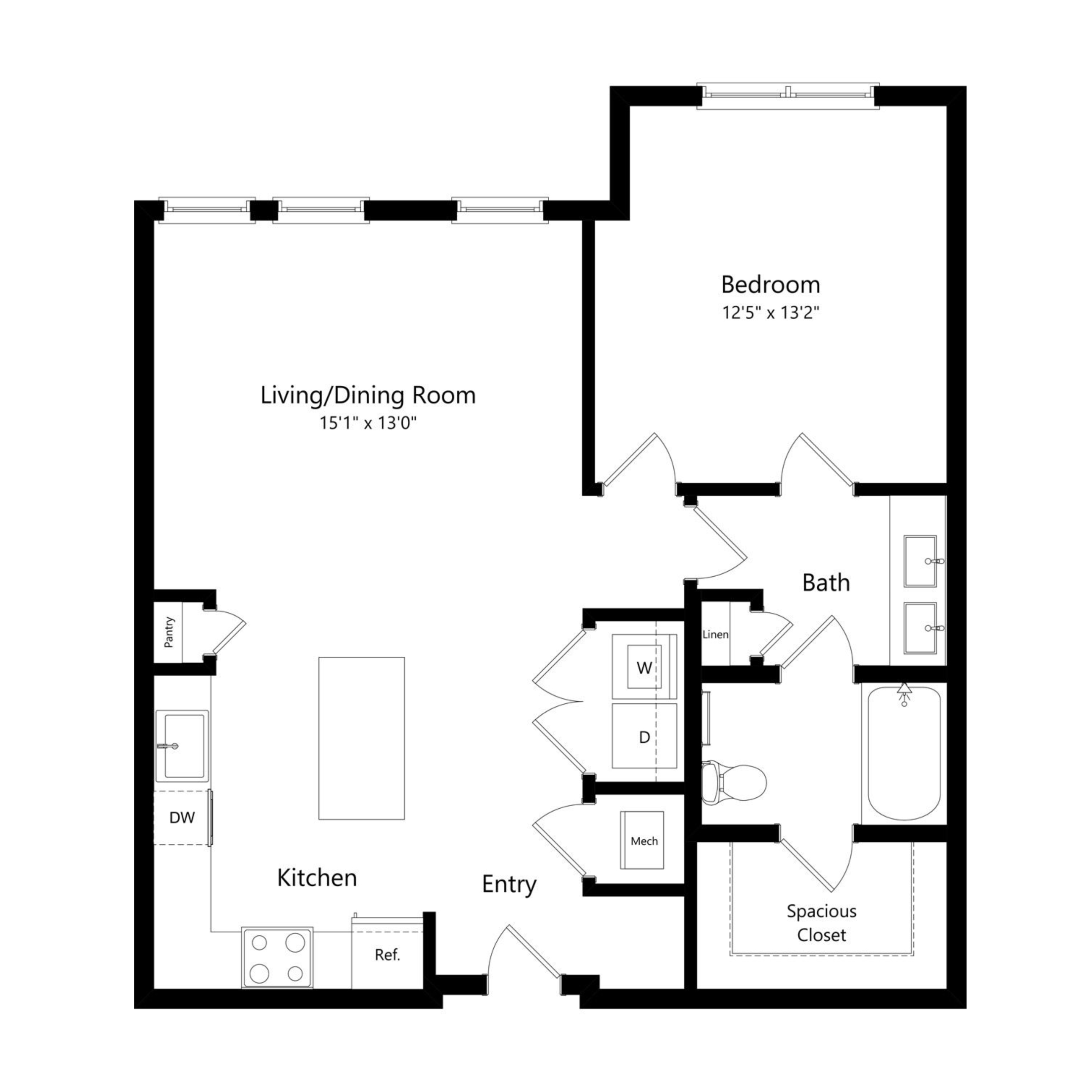 A3 floor plan