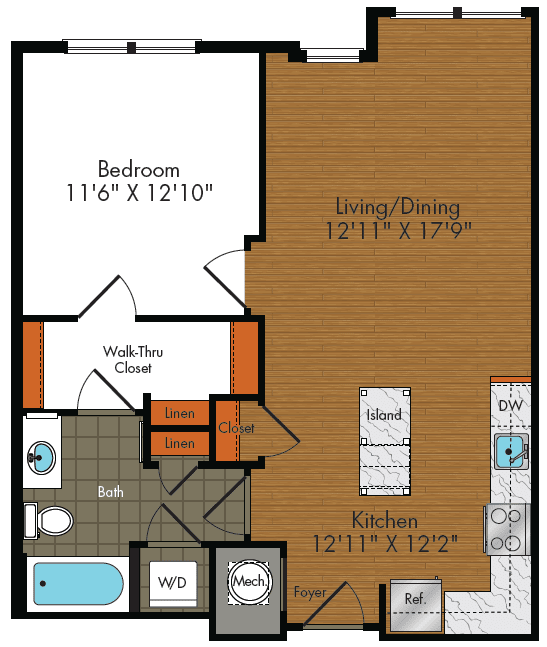 A11 floor plan