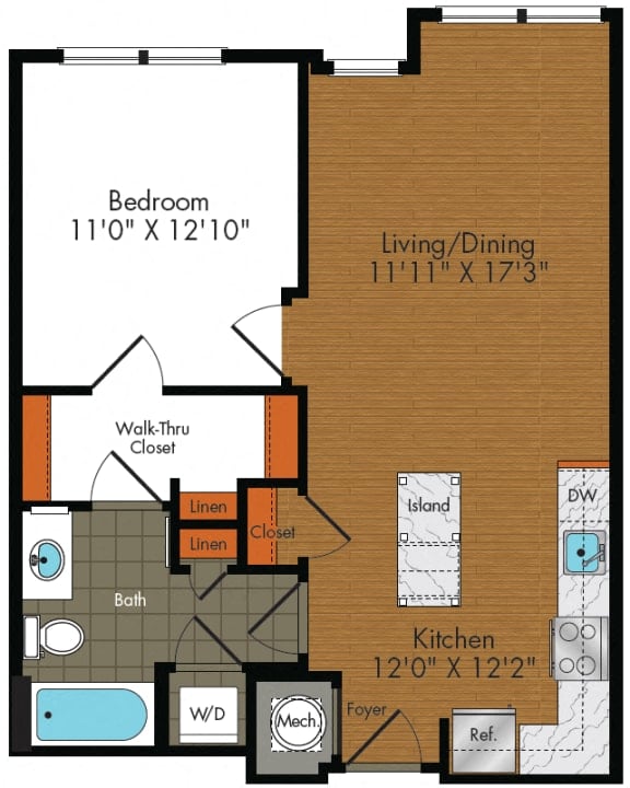 A04W floor plan