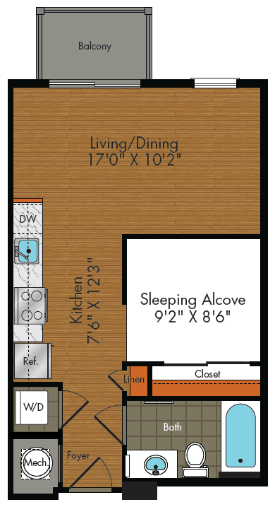 E05 floor plan