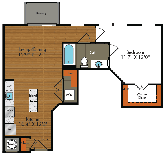 A02 floor plan