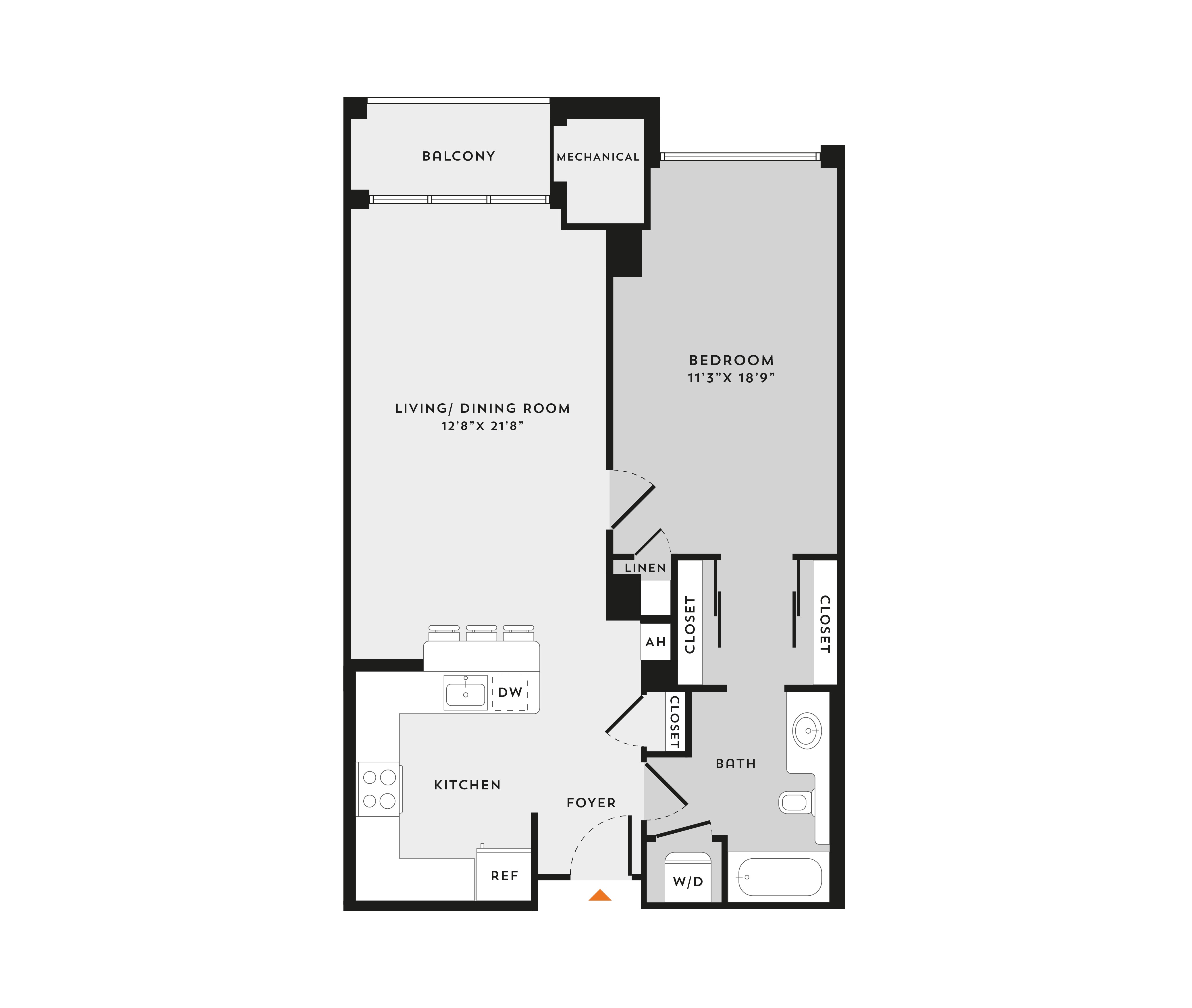 1F floor plan
