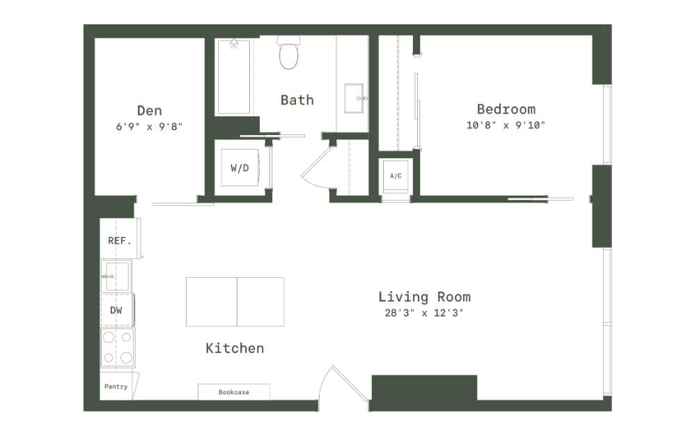 PC2D floor plan