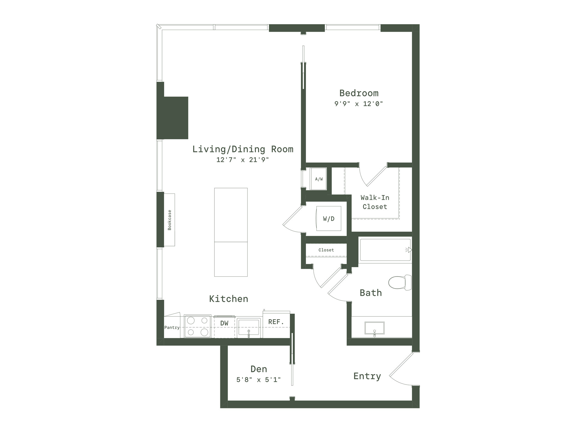 TC1P floor plan