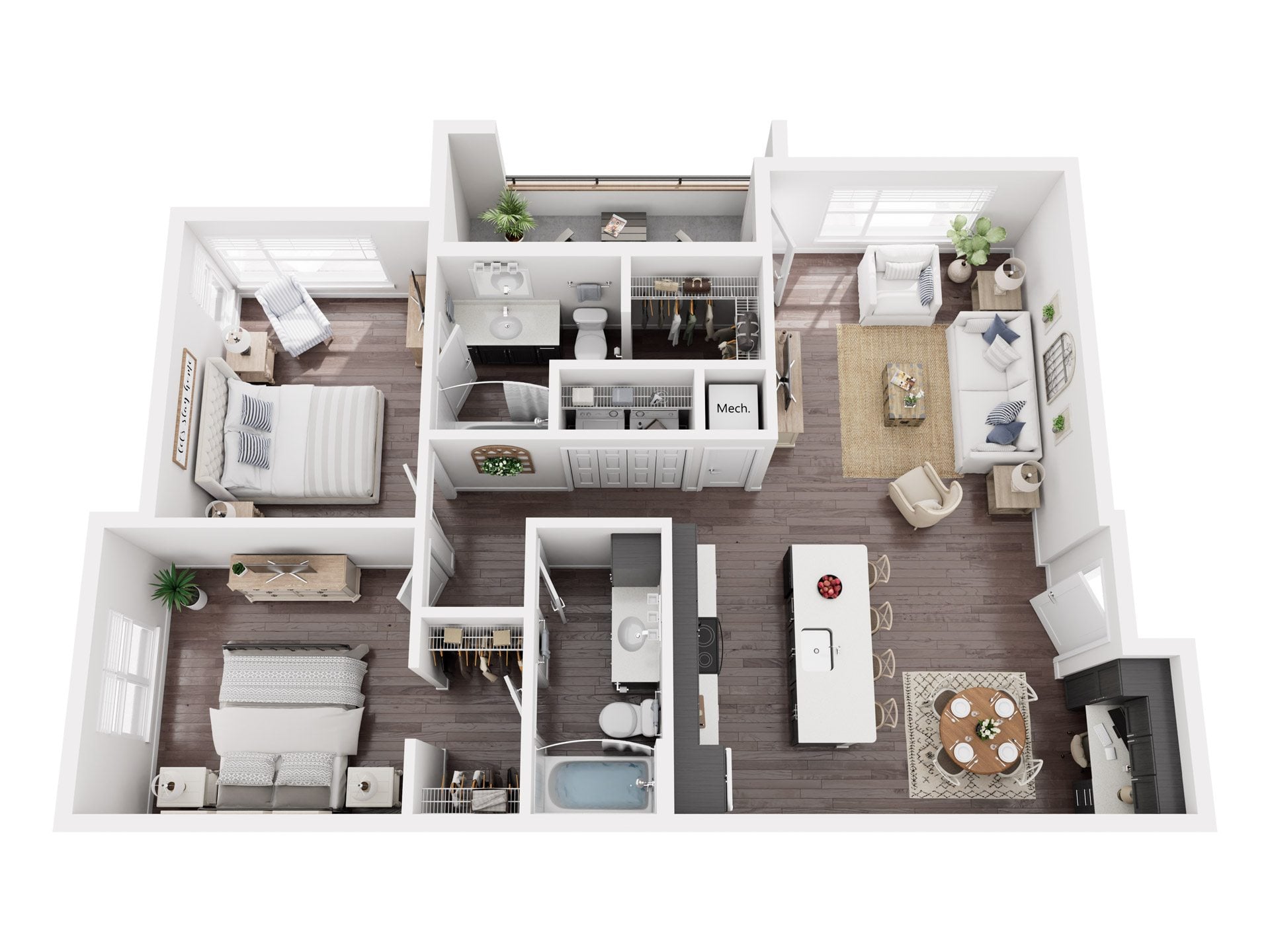 B2 floor plan
