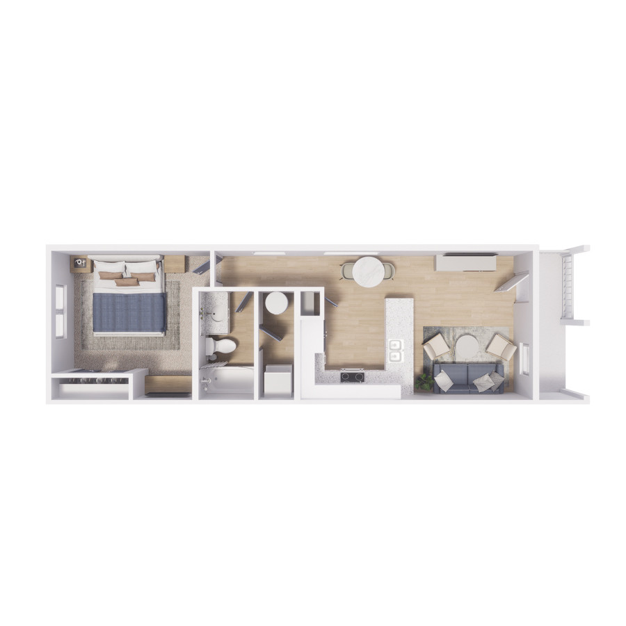 A1 floor plan