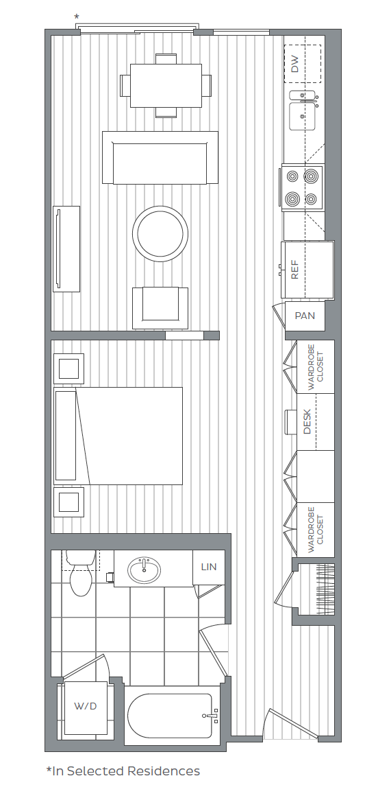 A floor plan