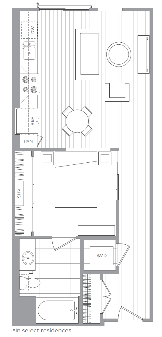 B floor plan