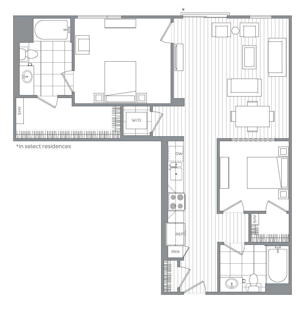 I floor plan