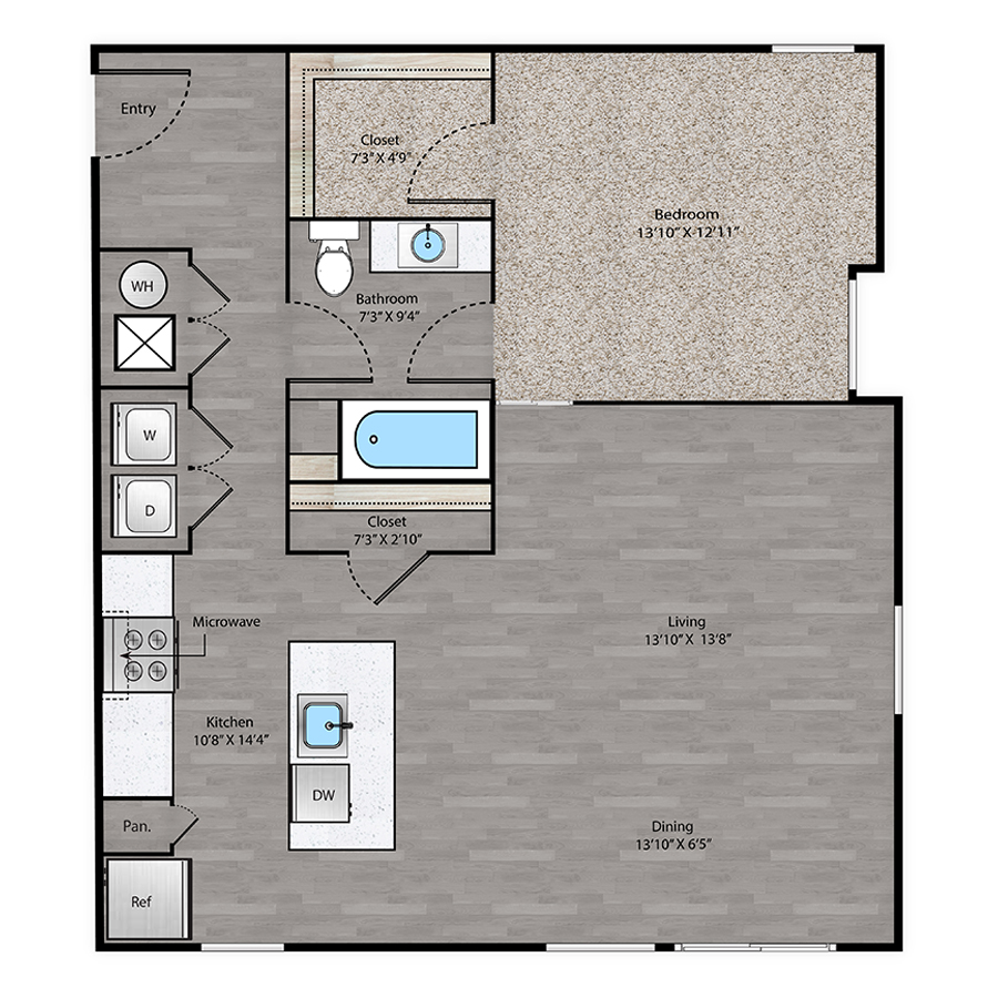 A2 floor plan