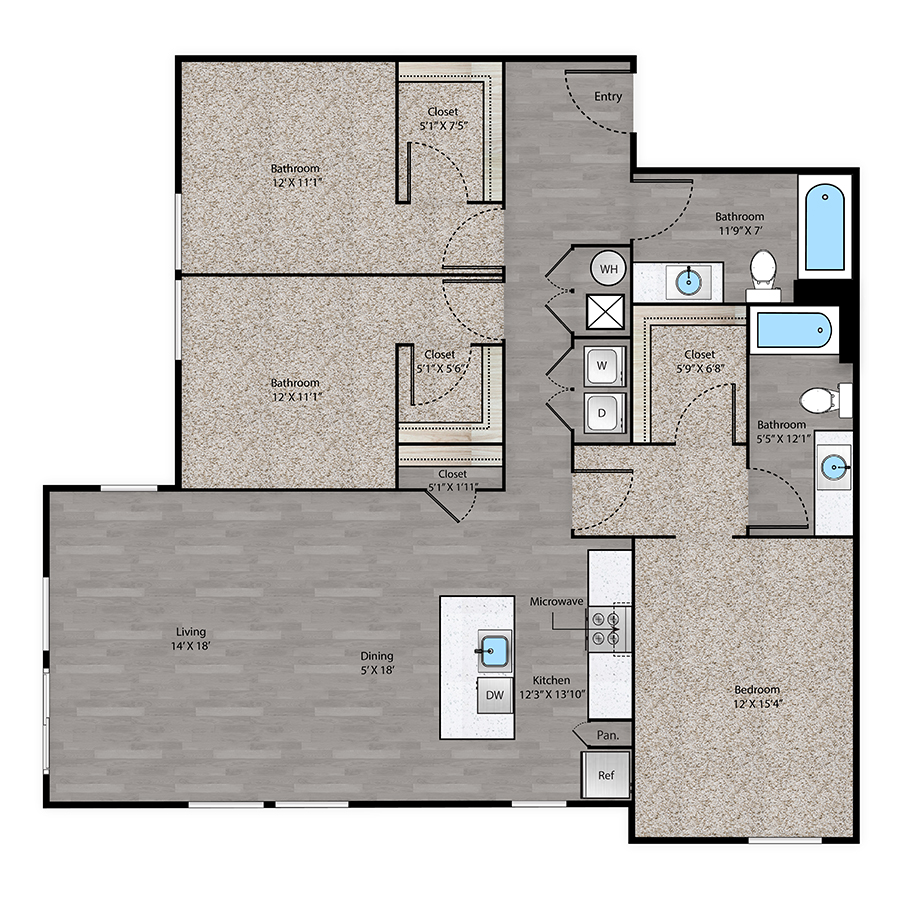 C1 floor plan