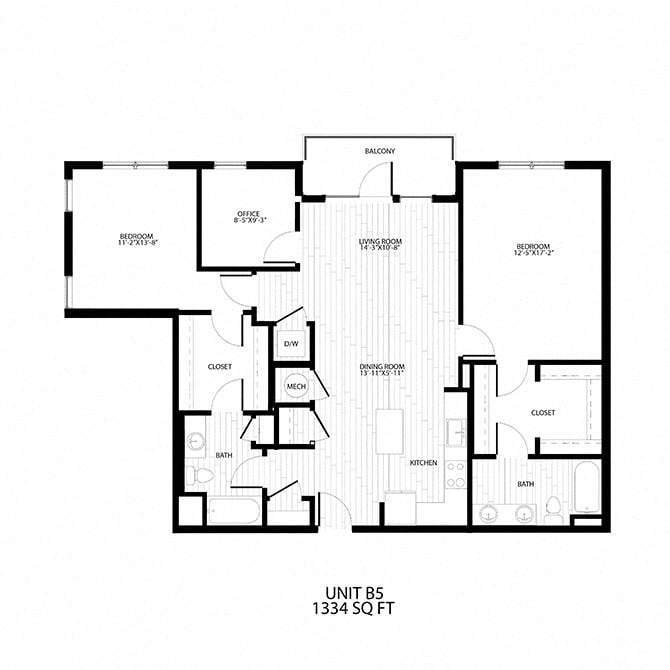 Bouchet floor plan