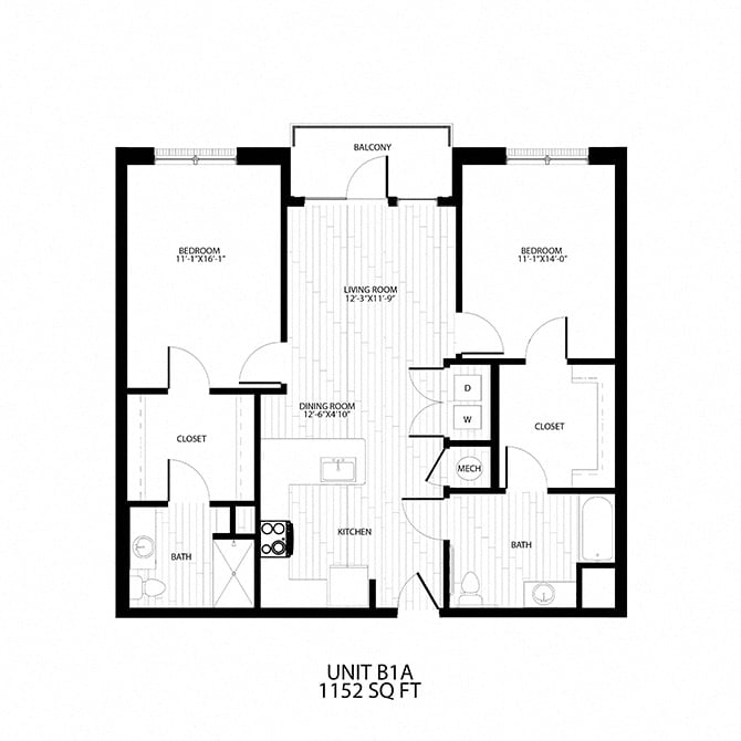 Edison floor plan