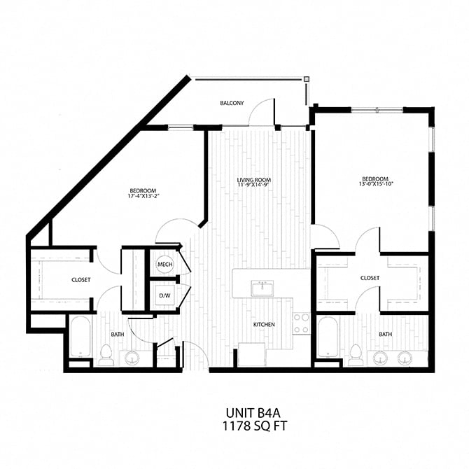 Fibonacci floor plan