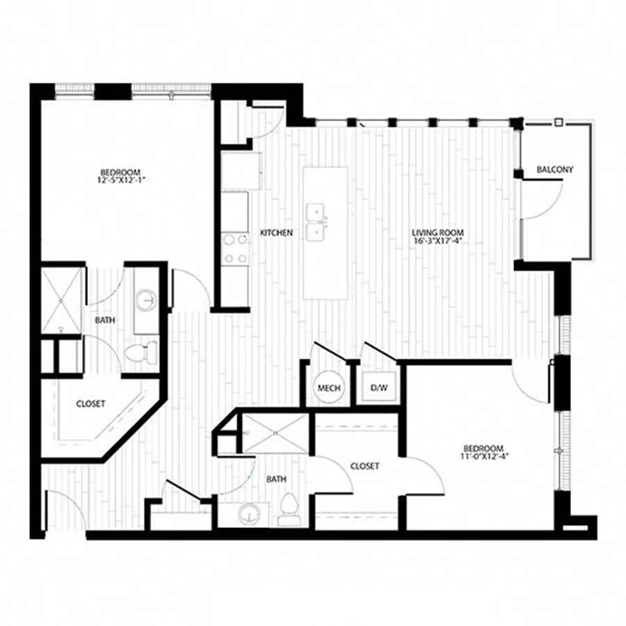 B2 floor plan