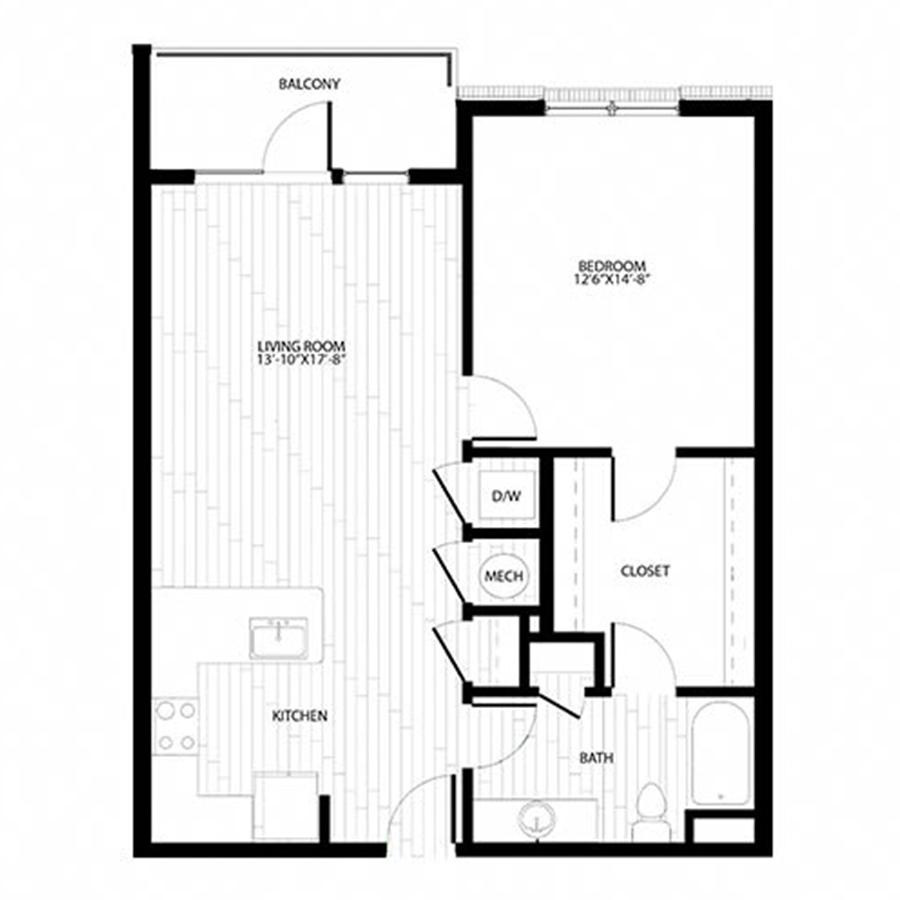 A1 floor plan