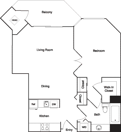 Birch Renovated floor plan
