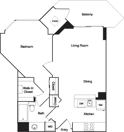 Oak Renovated floor plan