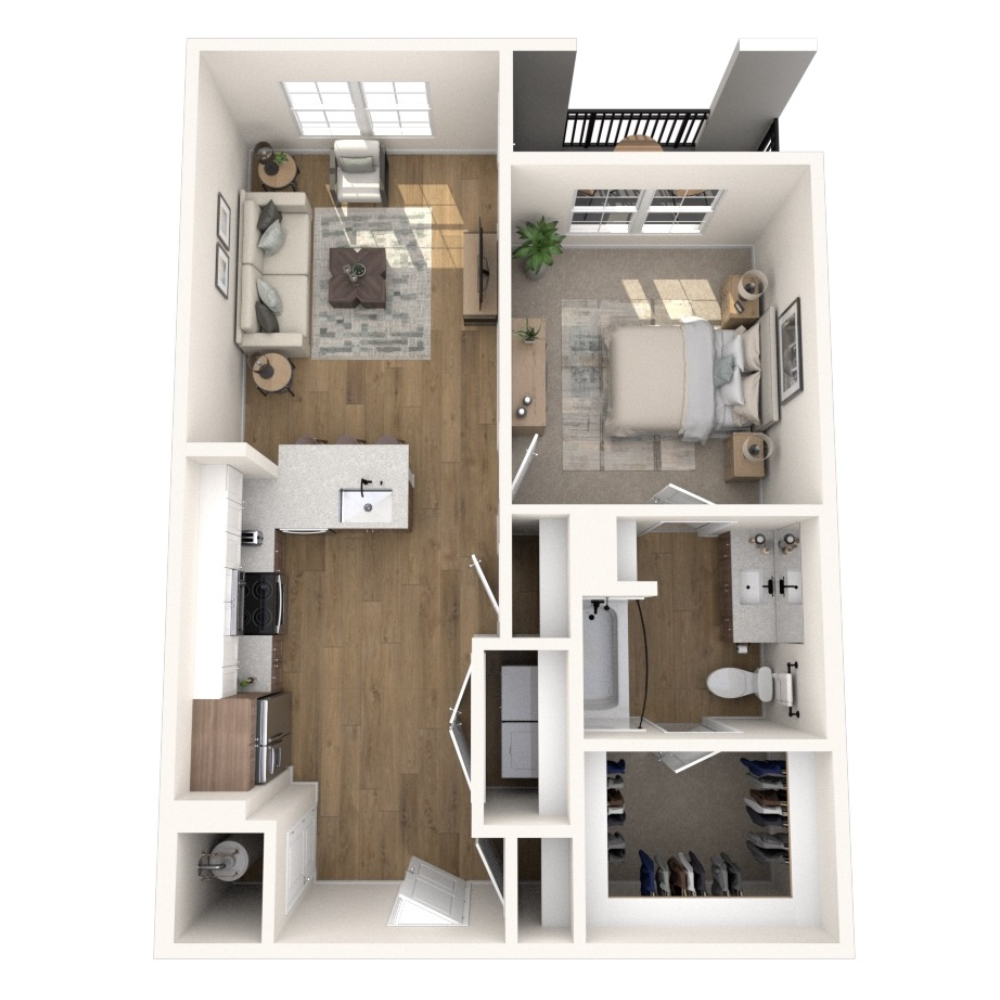 A1 floor plan