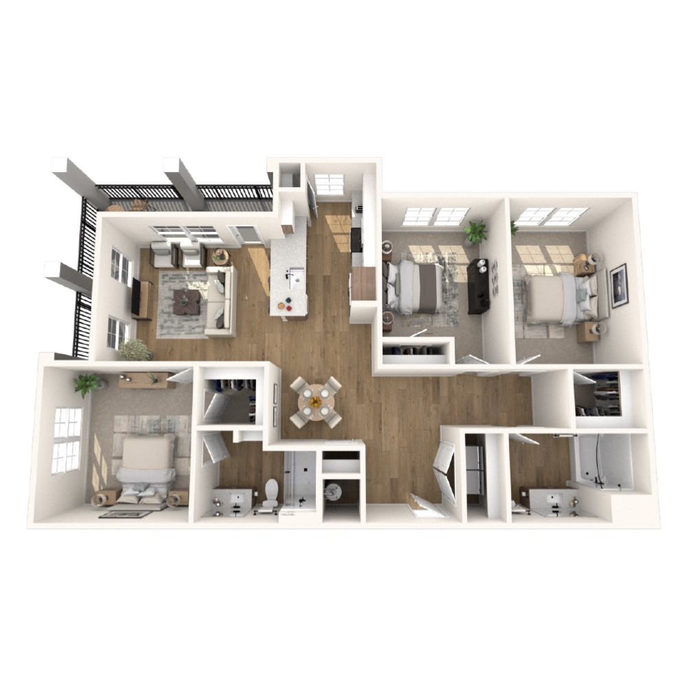 C1 floor plan