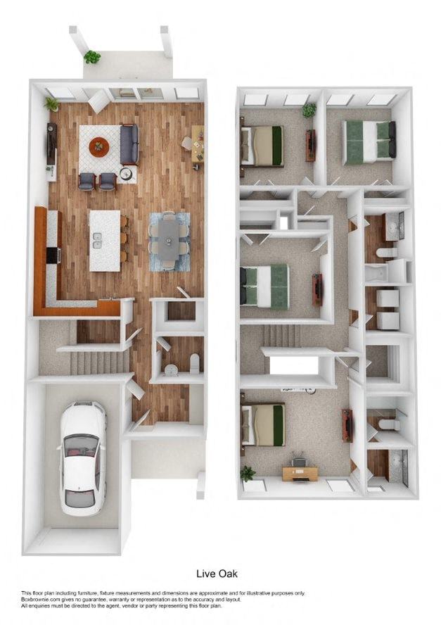 Live Oak floor plan