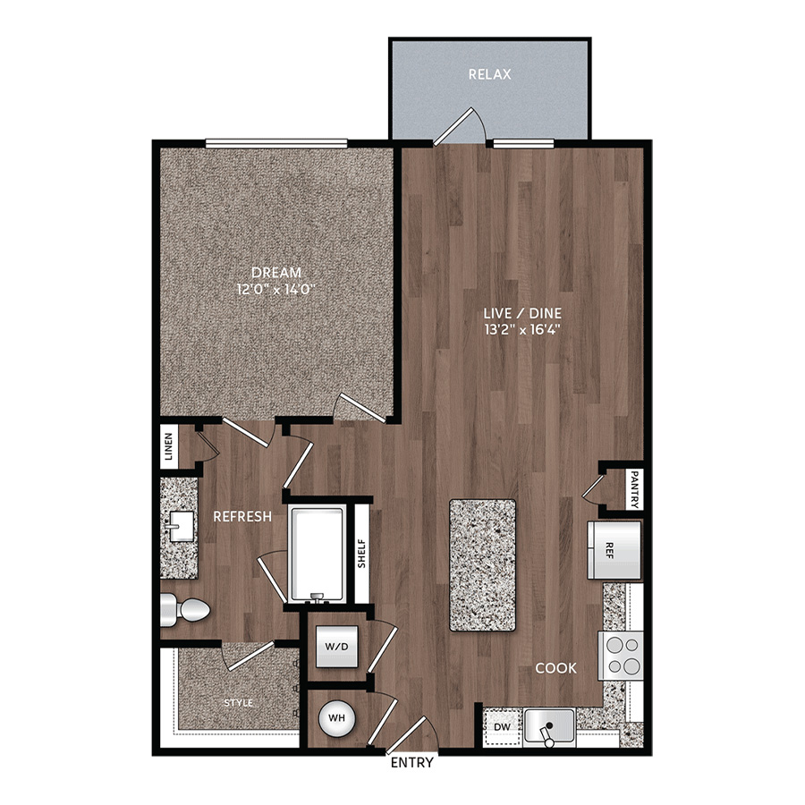 A2 floor plan