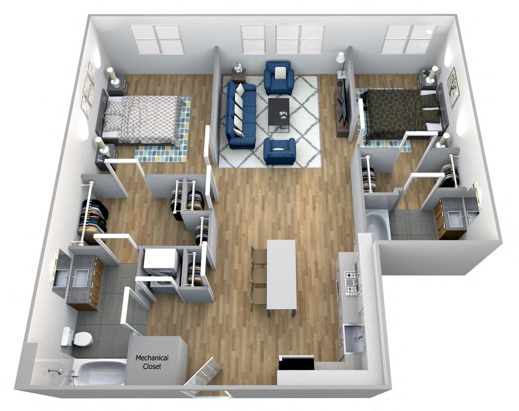 F-4 floor plan