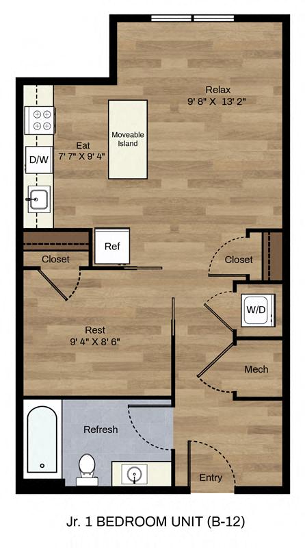 B-12 floor plan