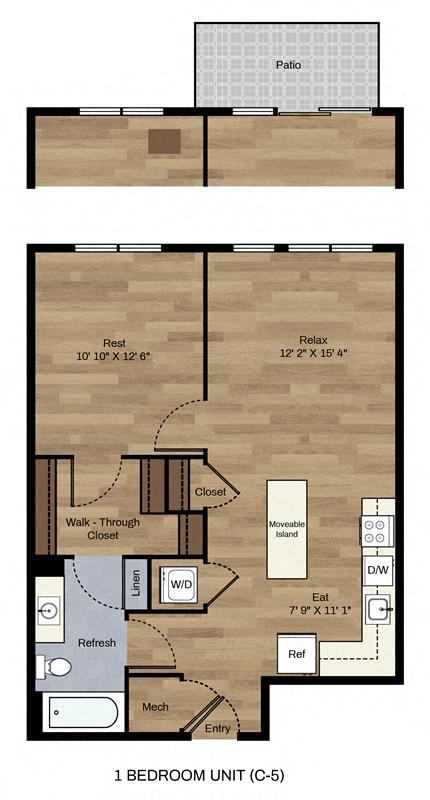 C-5 floor plan