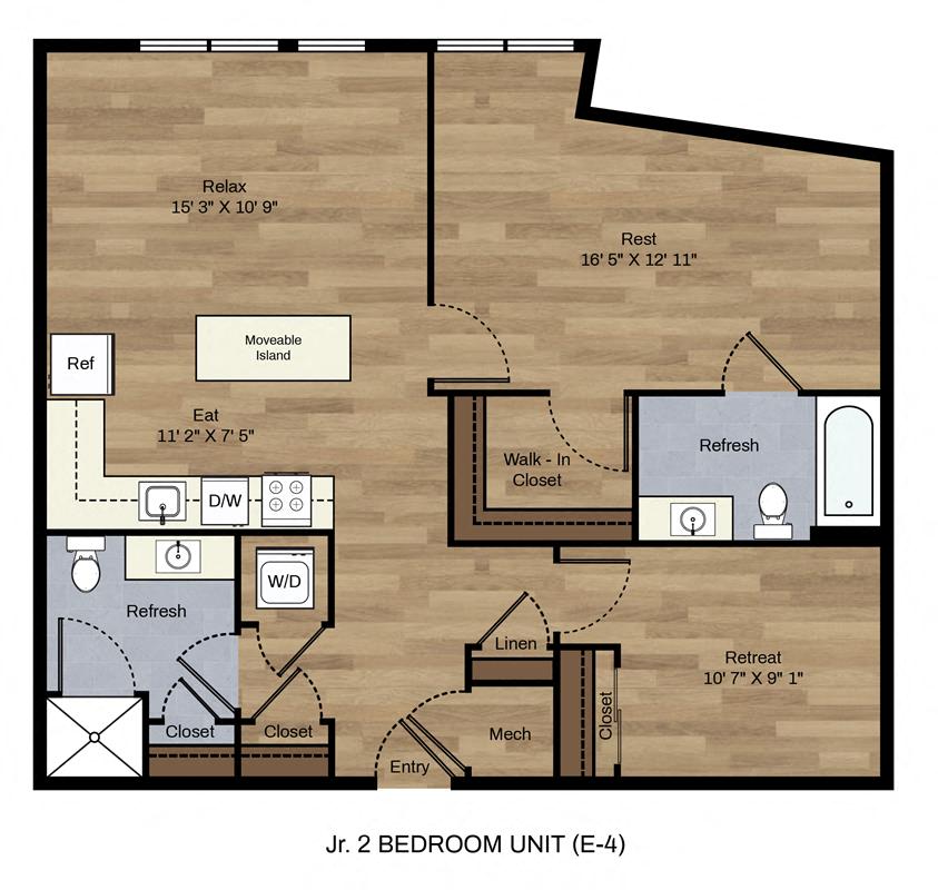 E-4 floor plan