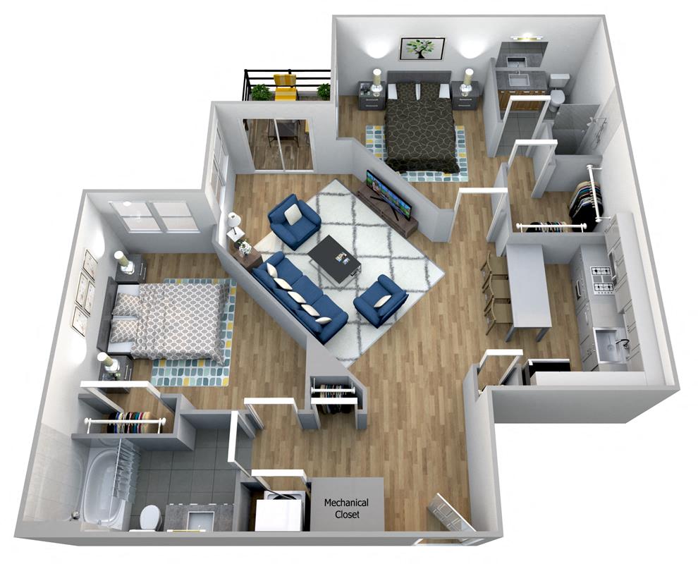 F-2 floor plan