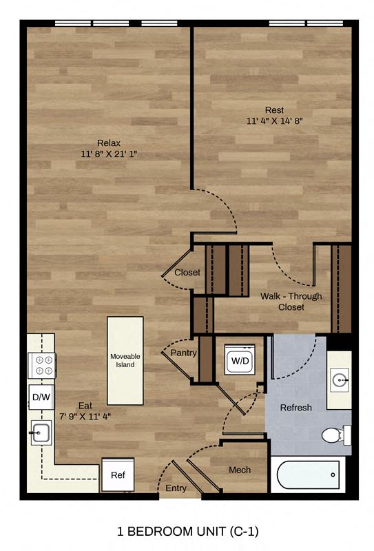 C-1 floor plan