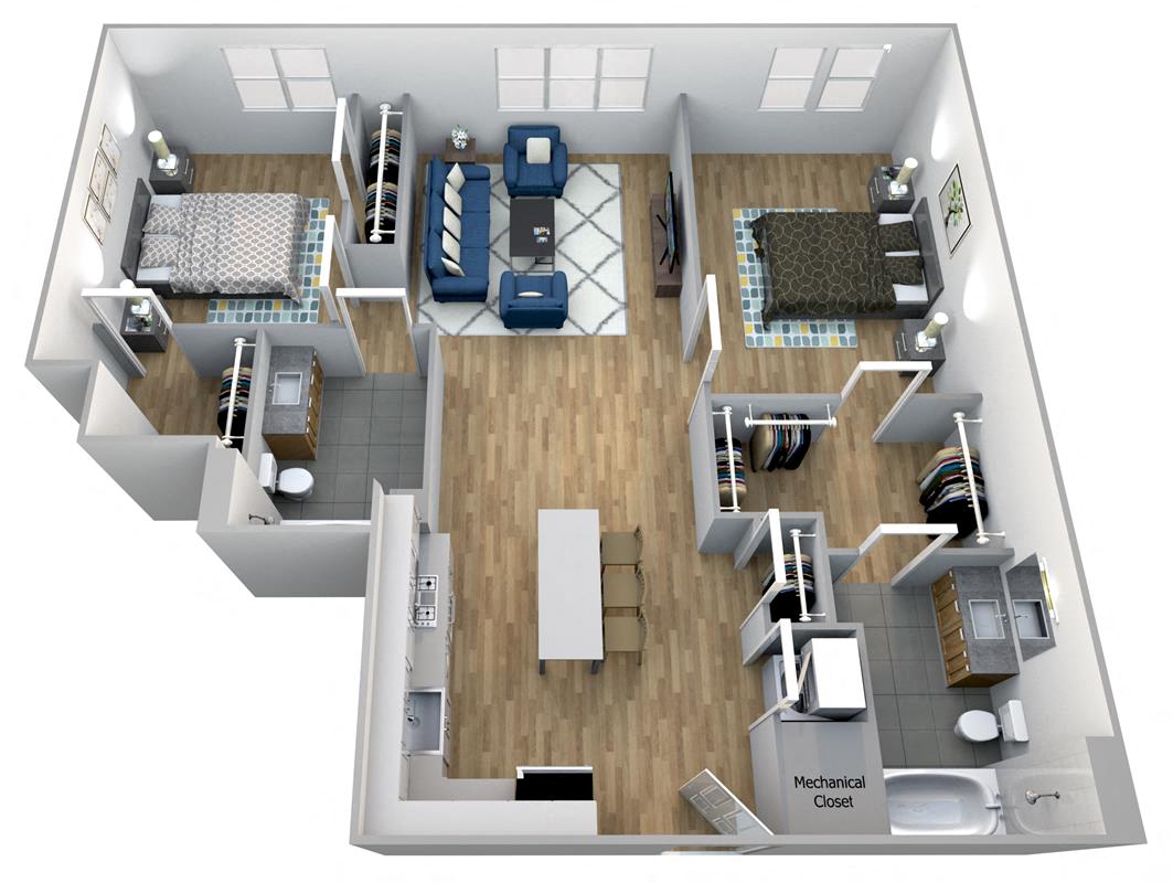F-1A floor plan