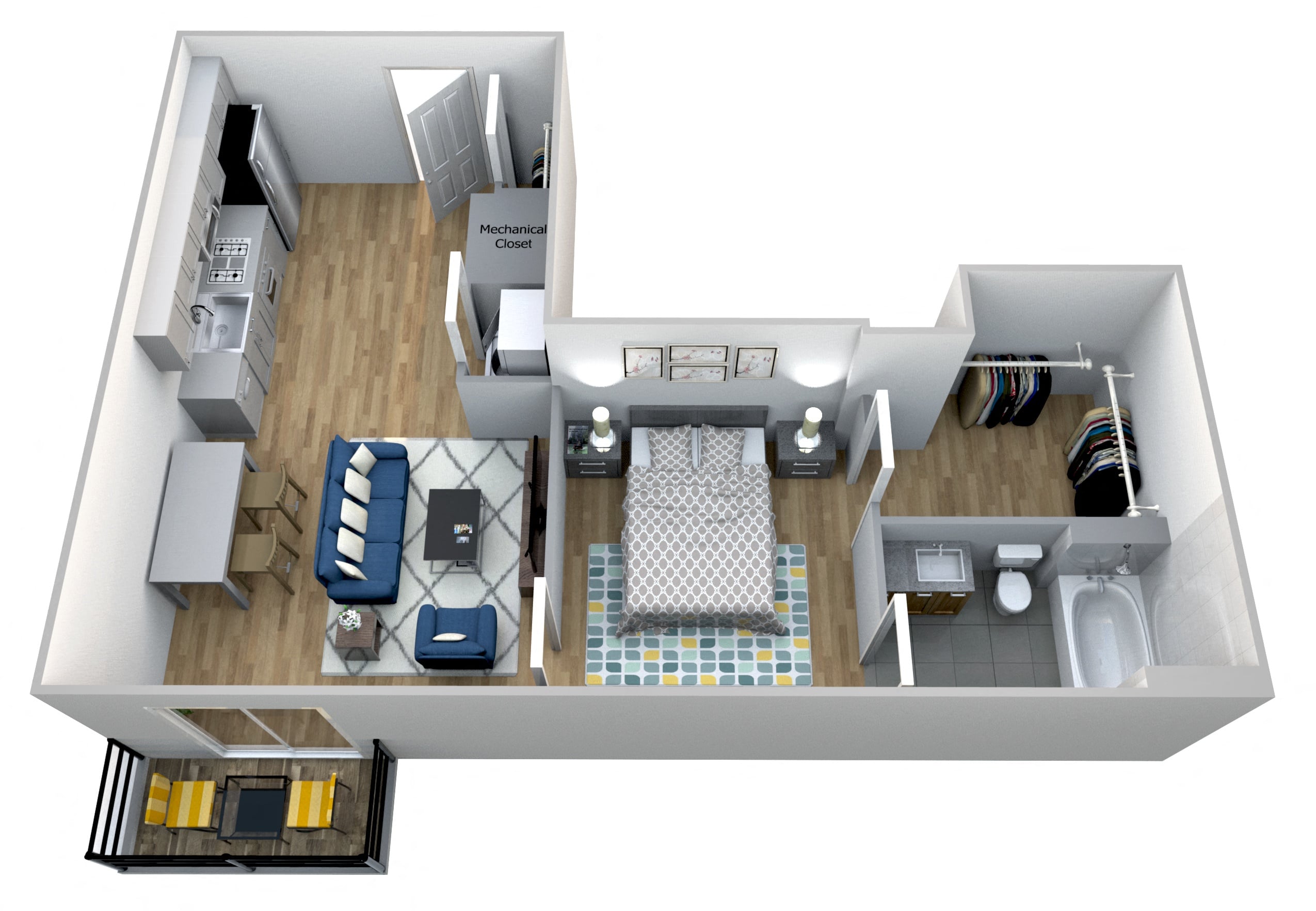 B-4 floor plan