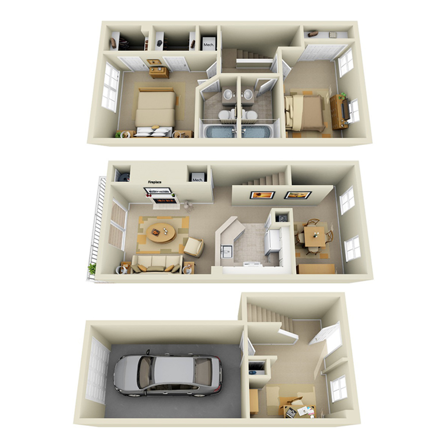 Caroline Renovation floor plan