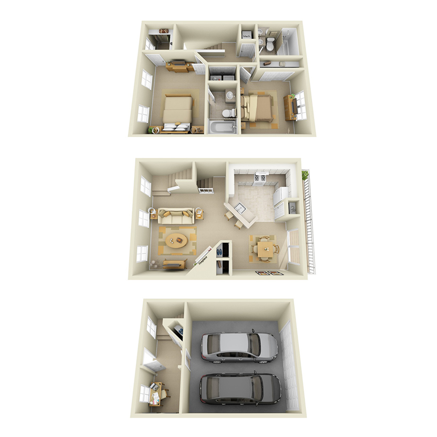 Amelia Premium floor plan